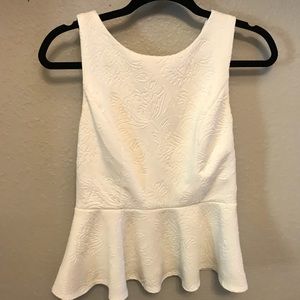 Forever 21 peplum top